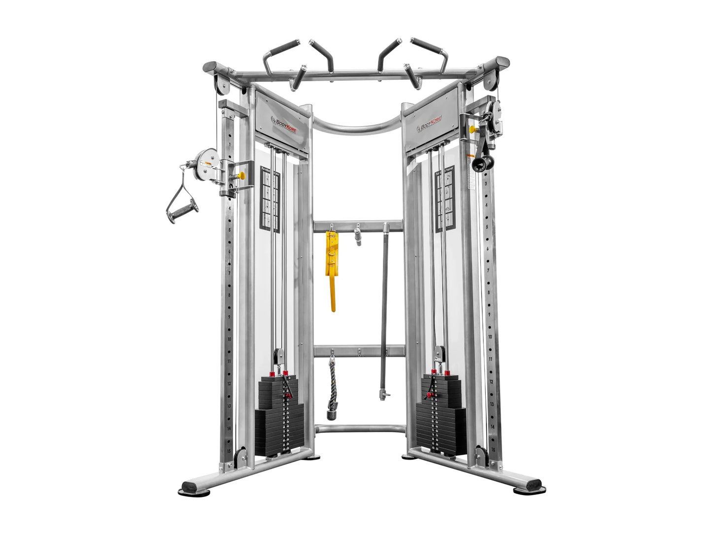 BodyKore Dual Adjustable Pulley System- Functional Trainer - Commercial