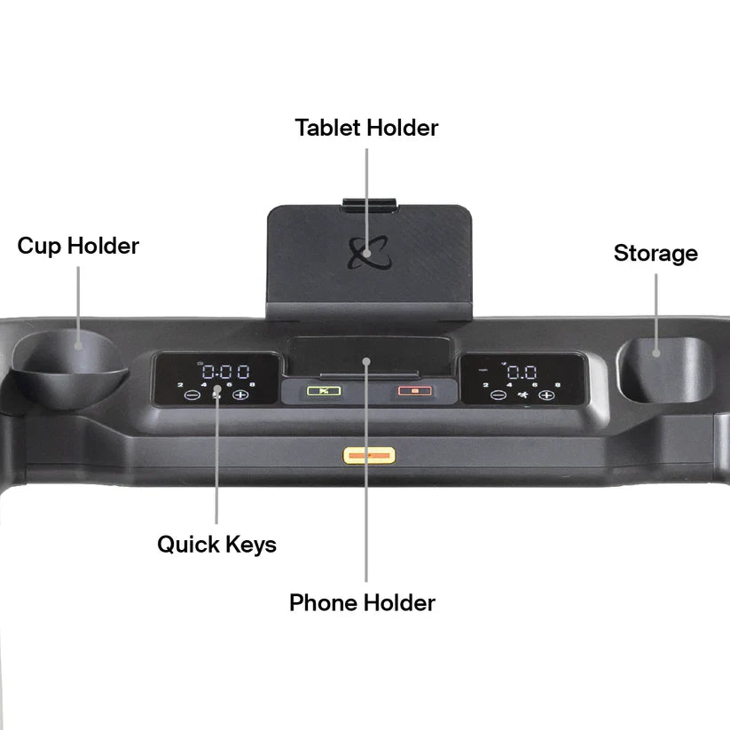 Inspire Series T4 Folding Treadmill