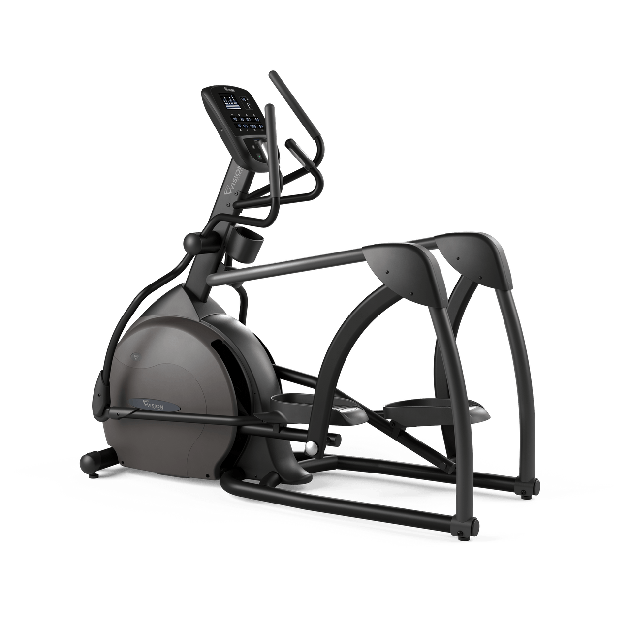 Vision Fitness S60 Commercial Suspension Elliptical W/Bright White LCD Console