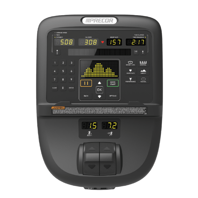 Precor AMT 835 Adaptive Motion Trainer - Open Stride w/ P31 Console