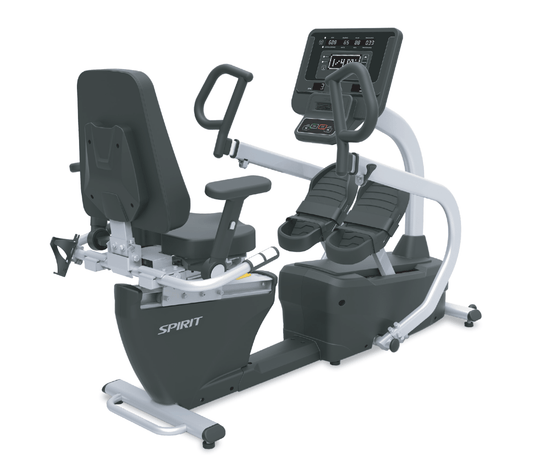 Spirit Fitness CRS800S Step Thru Recumbent Stepper - Certified Pre-Owned