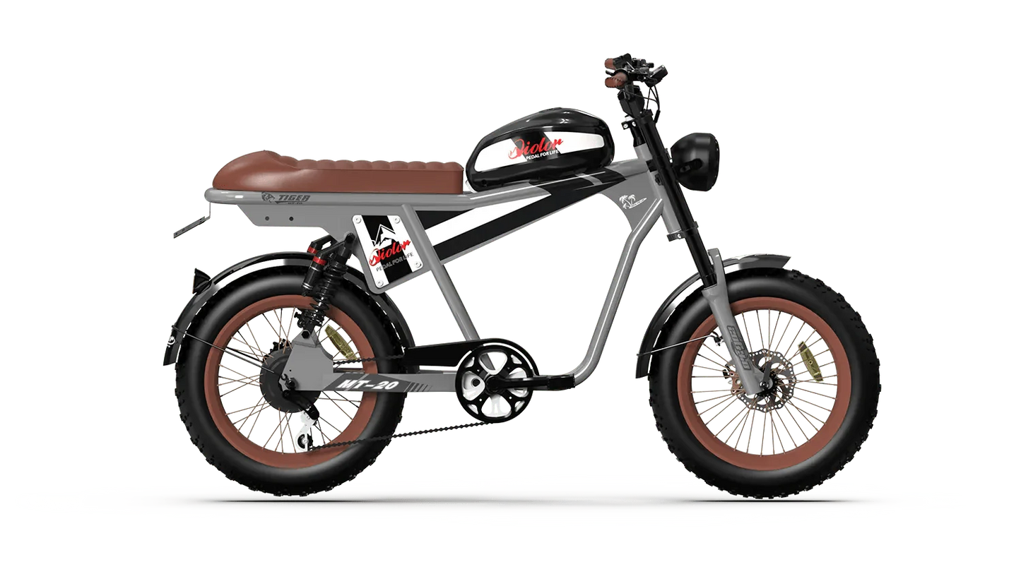 QIOLOR Tiger Plus Full Suspension Fat Tire E-Bike