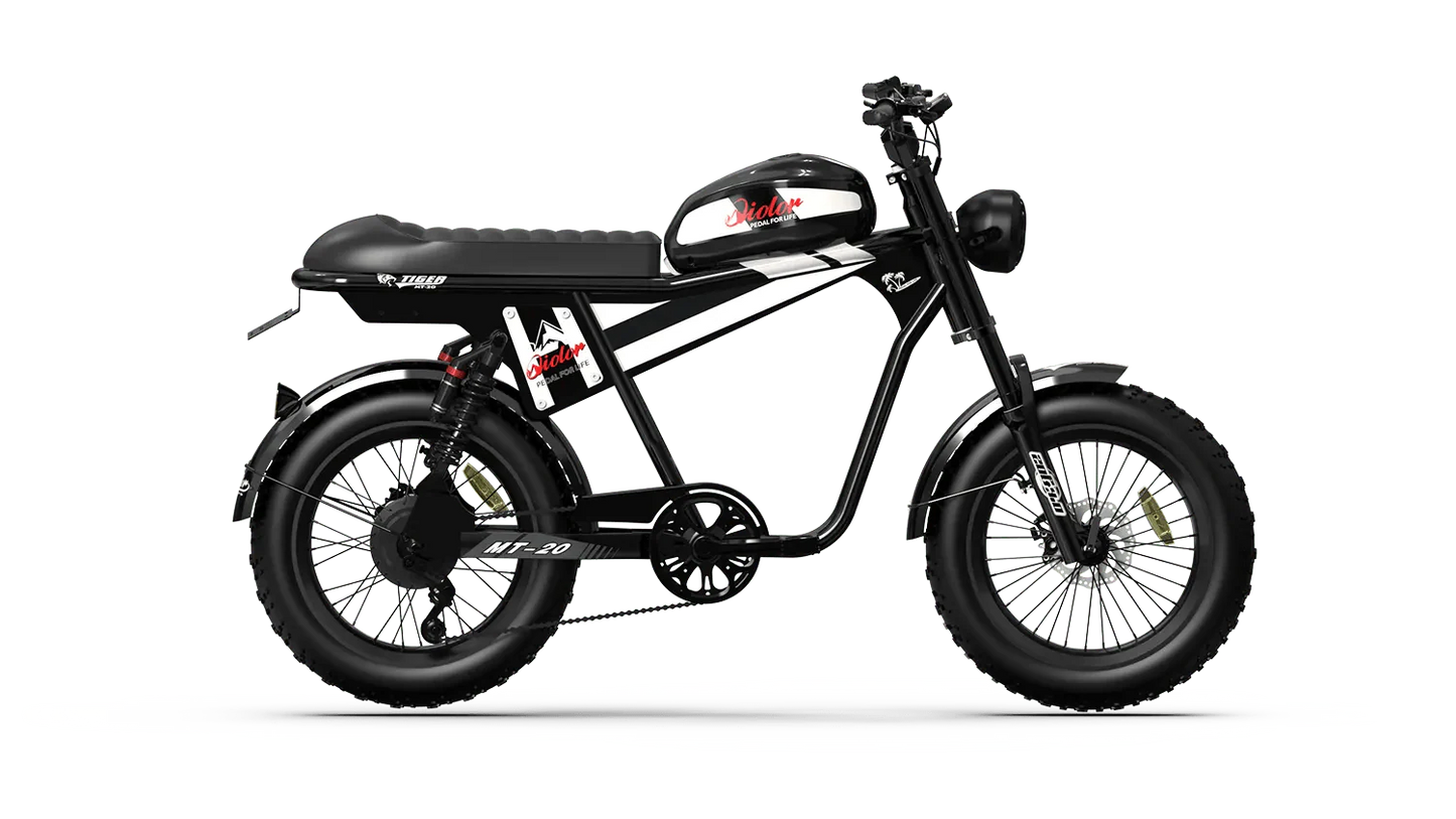 QIOLOR Tiger Plus Full Suspension Fat Tire E-Bike