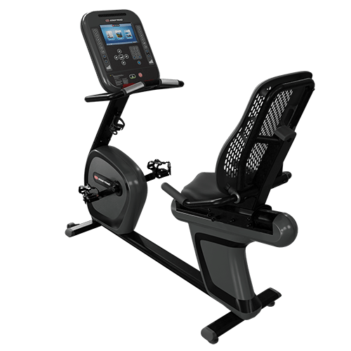 Star Trac 4 Series Recumbent Bike w/ 10" Touch Display - Commercial