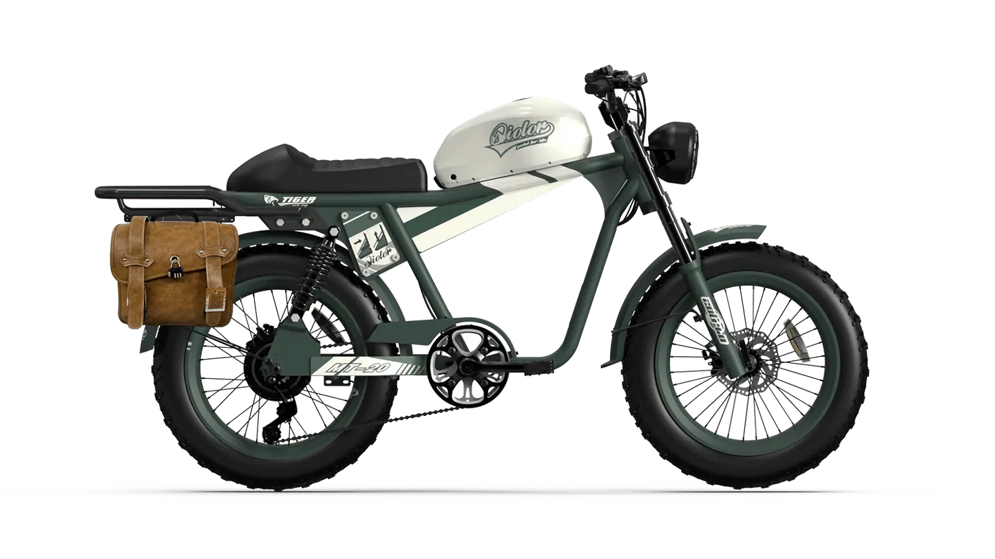 QIOLOR Tiger Long Range Moped-Style E-Bike