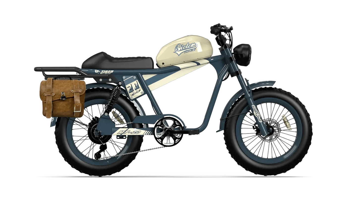 QIOLOR Tiger Long Range Moped-Style E-Bike