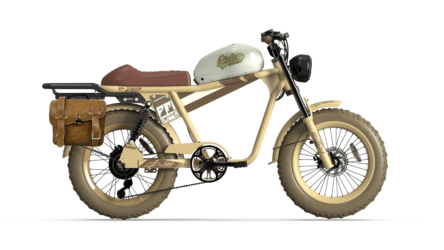 QIOLOR Tiger Long Range Moped-Style E-Bike
