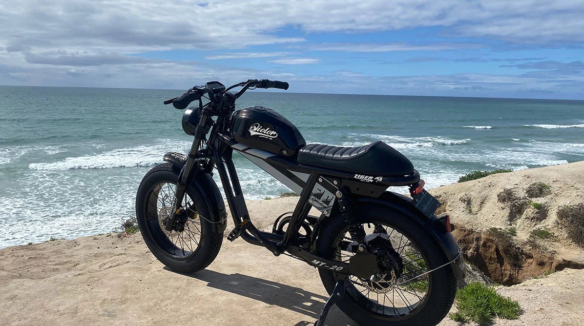 QIOLOR Tiger Long Range Moped-Style E-Bike