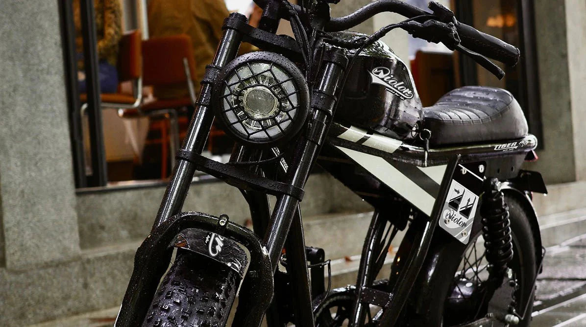 QIOLOR Tiger Long Range Moped-Style E-Bike