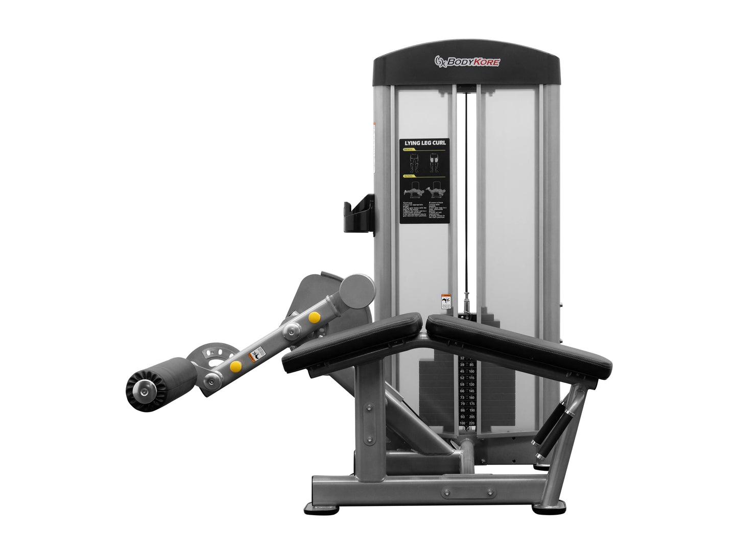 BodyKore Isolation Series - Prone Leg Curl - GR608