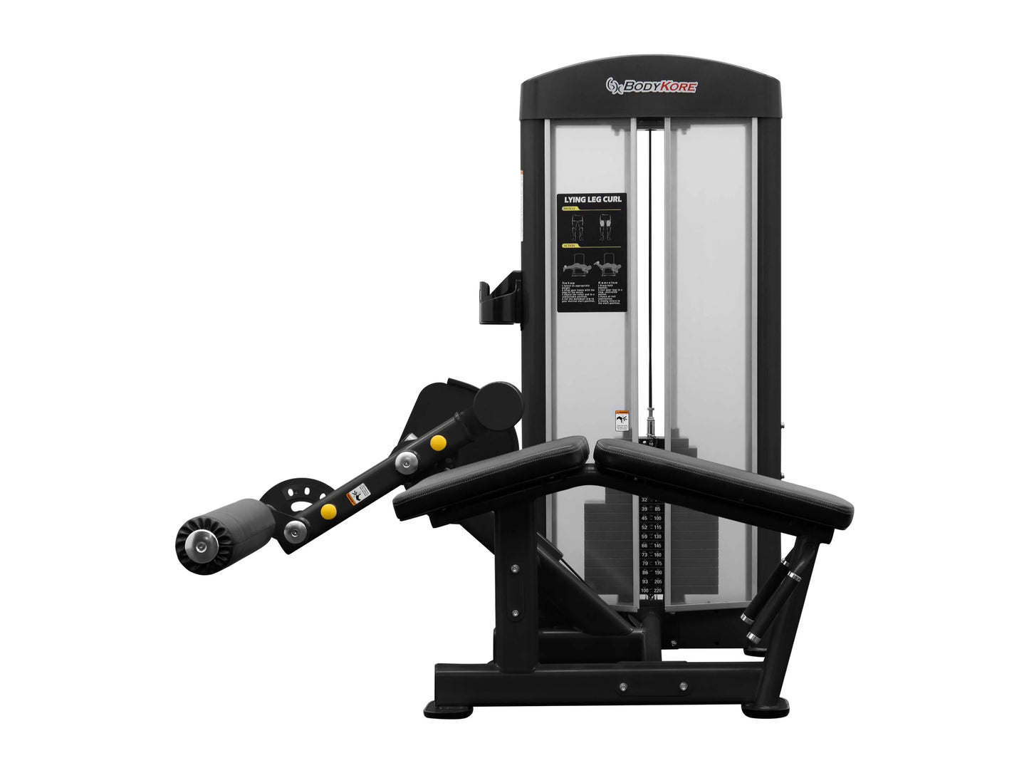 BodyKore Isolation Series - Prone Leg Curl - GR608