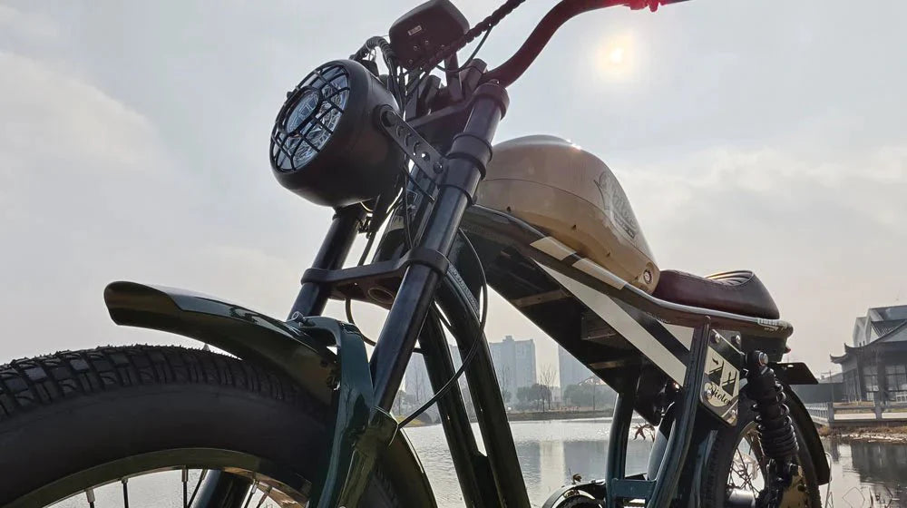 QIOLOR Tiger Long Range Moped-Style E-Bike