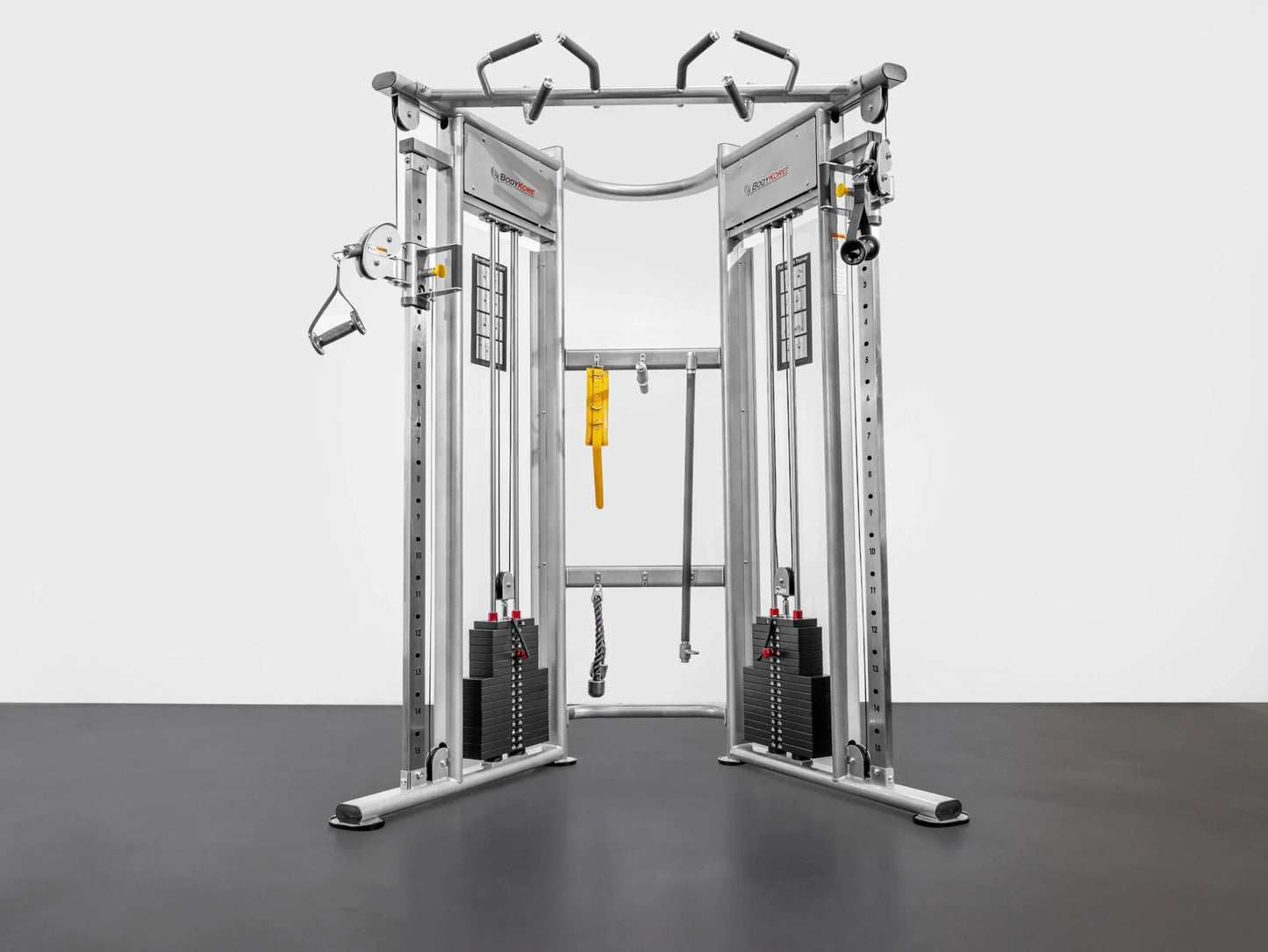 BodyKore Dual Adjustable Pulley System- Functional Trainer - Commercial