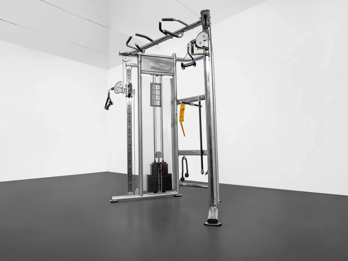 BodyKore Dual Adjustable Pulley System- Functional Trainer - Commercial