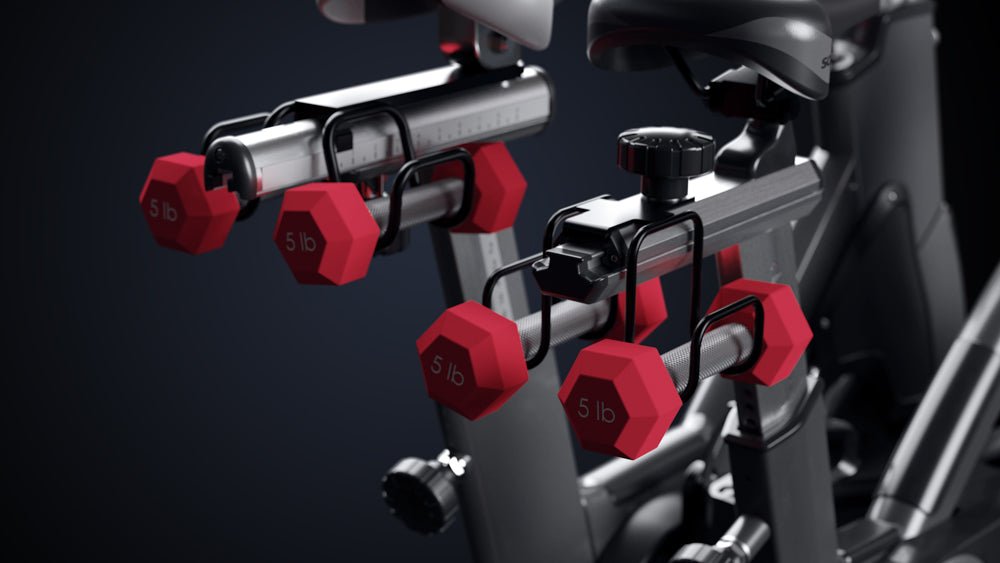 Bike Dumbell Holder