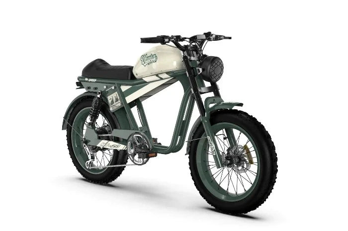 QIOLOR Tiger Long Range Moped-Style E-Bike