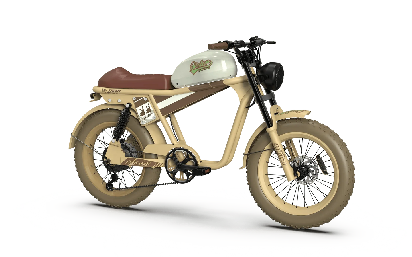 QIOLOR Tiger Long Range Moped-Style E-Bike