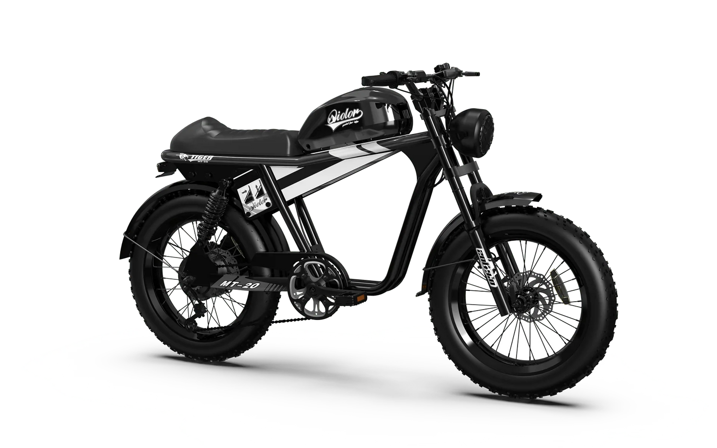 QIOLOR Tiger Long Range Moped-Style E-Bike