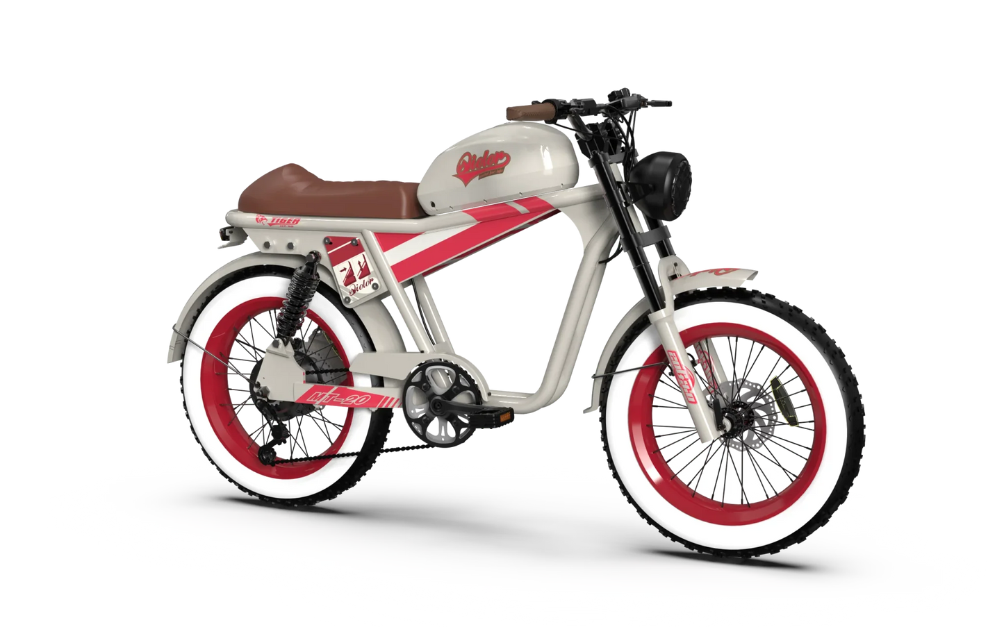 QIOLOR Tiger Long Range Moped-Style E-Bike