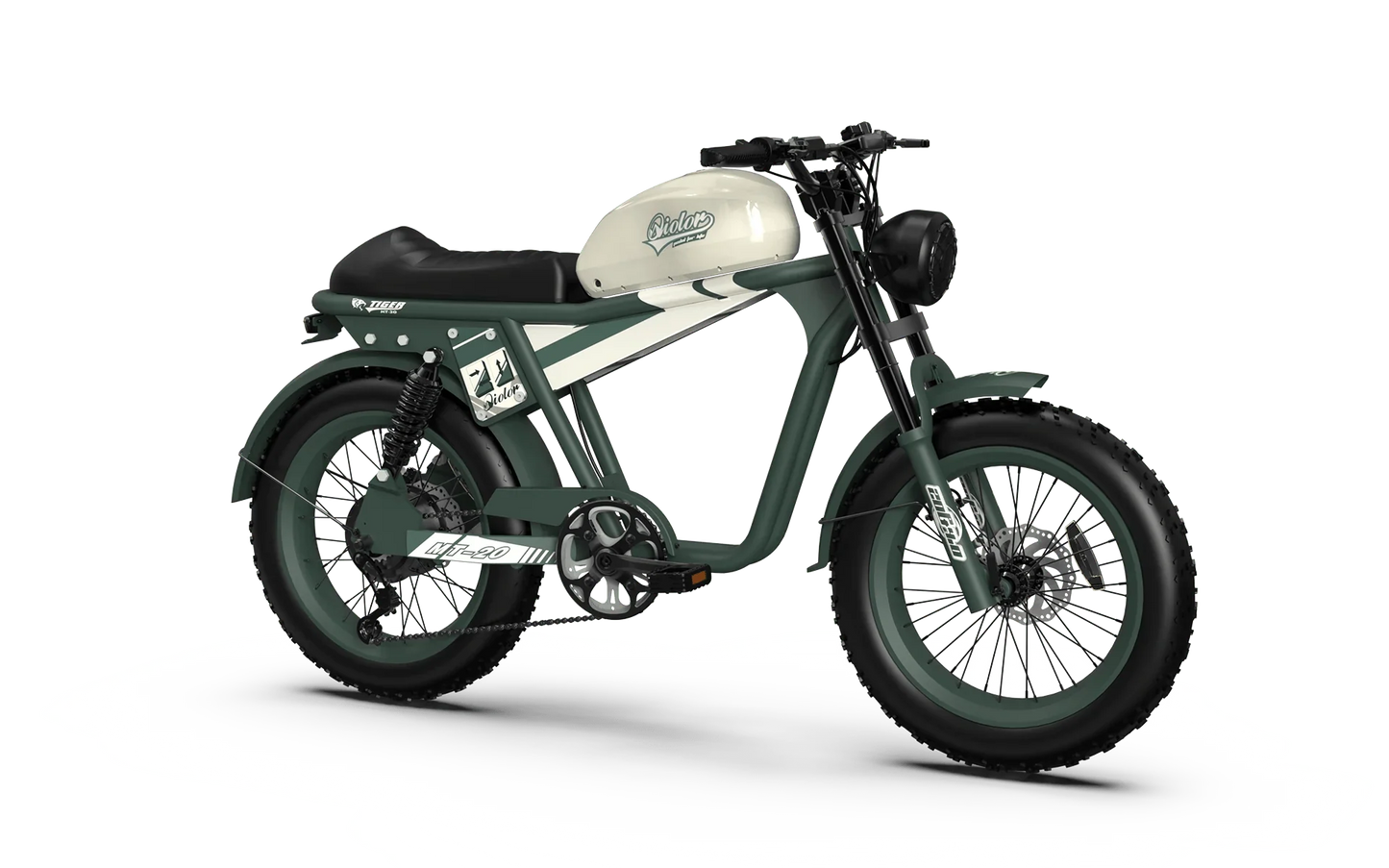 QIOLOR Tiger Long Range Moped-Style E-Bike