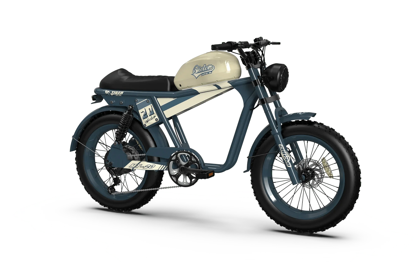QIOLOR Tiger Long Range Moped-Style E-Bike