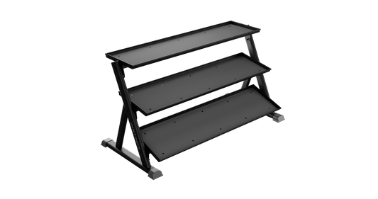 INSTINCT  3 TIER HEX DUMBBELL RACK NEW